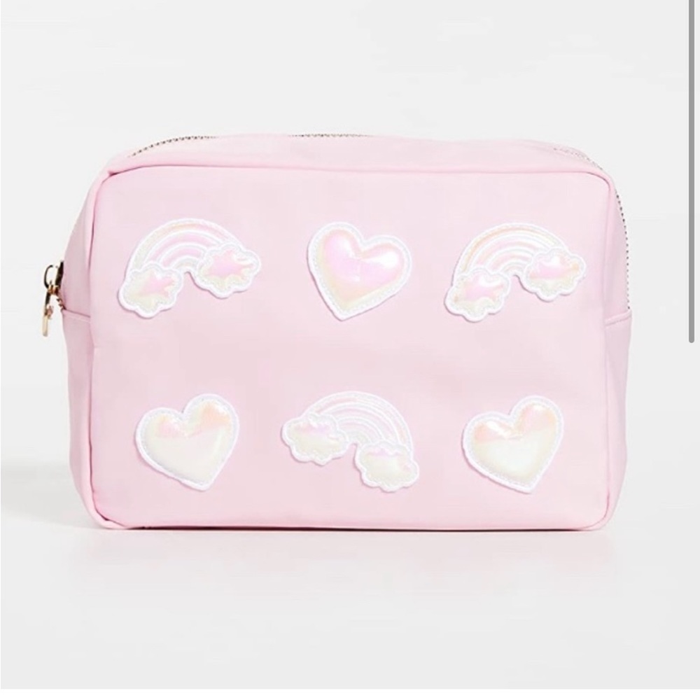 NEW Stoney Clover Lane Large Pouch Flamingo pink
